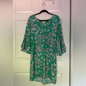 A New Day floral 3/4 sleeve dress